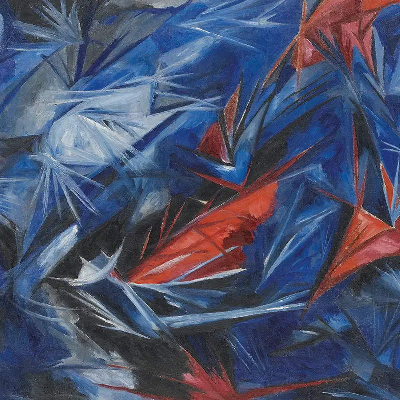 Natalia Goncharova, Luchistoye more, 1912-13